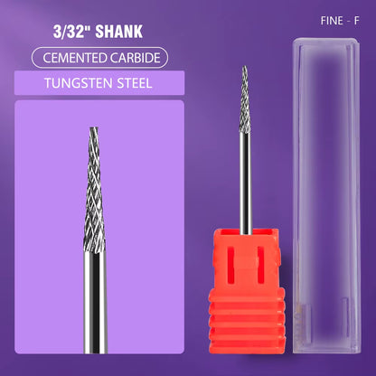 1Pc Nail Drill Bit Rotate Burr Milling Nail Cutter Bits Electric Drill Machine for Manicure Pedicure Tools
